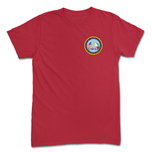 CMFAA Logo Red Tee