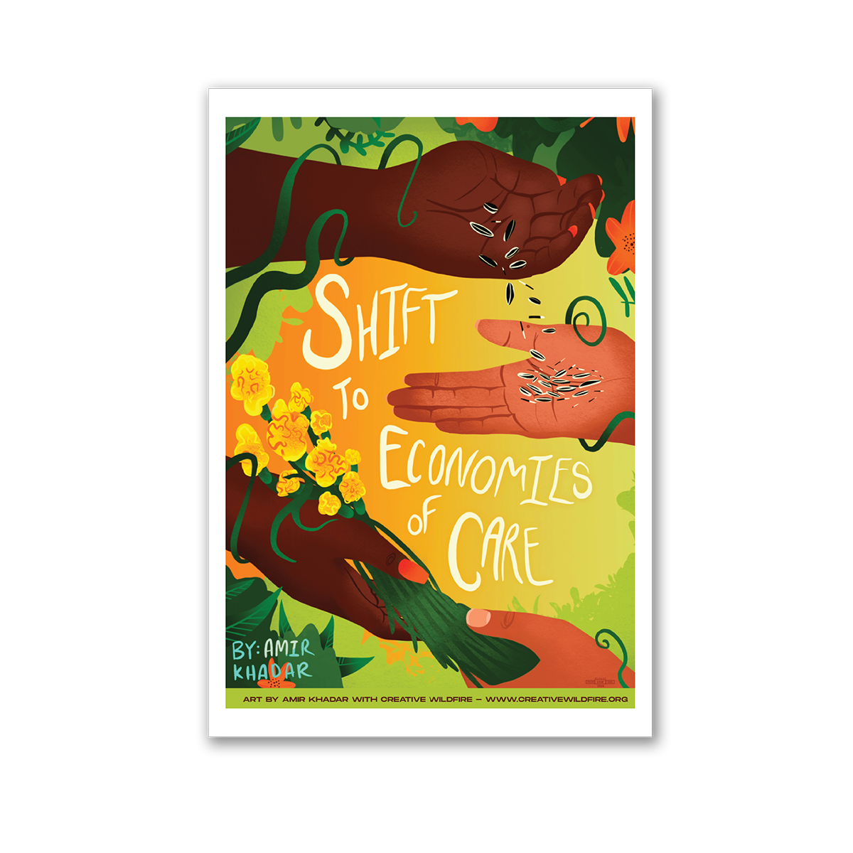 Creative Wildfire - Economies of Care Poster