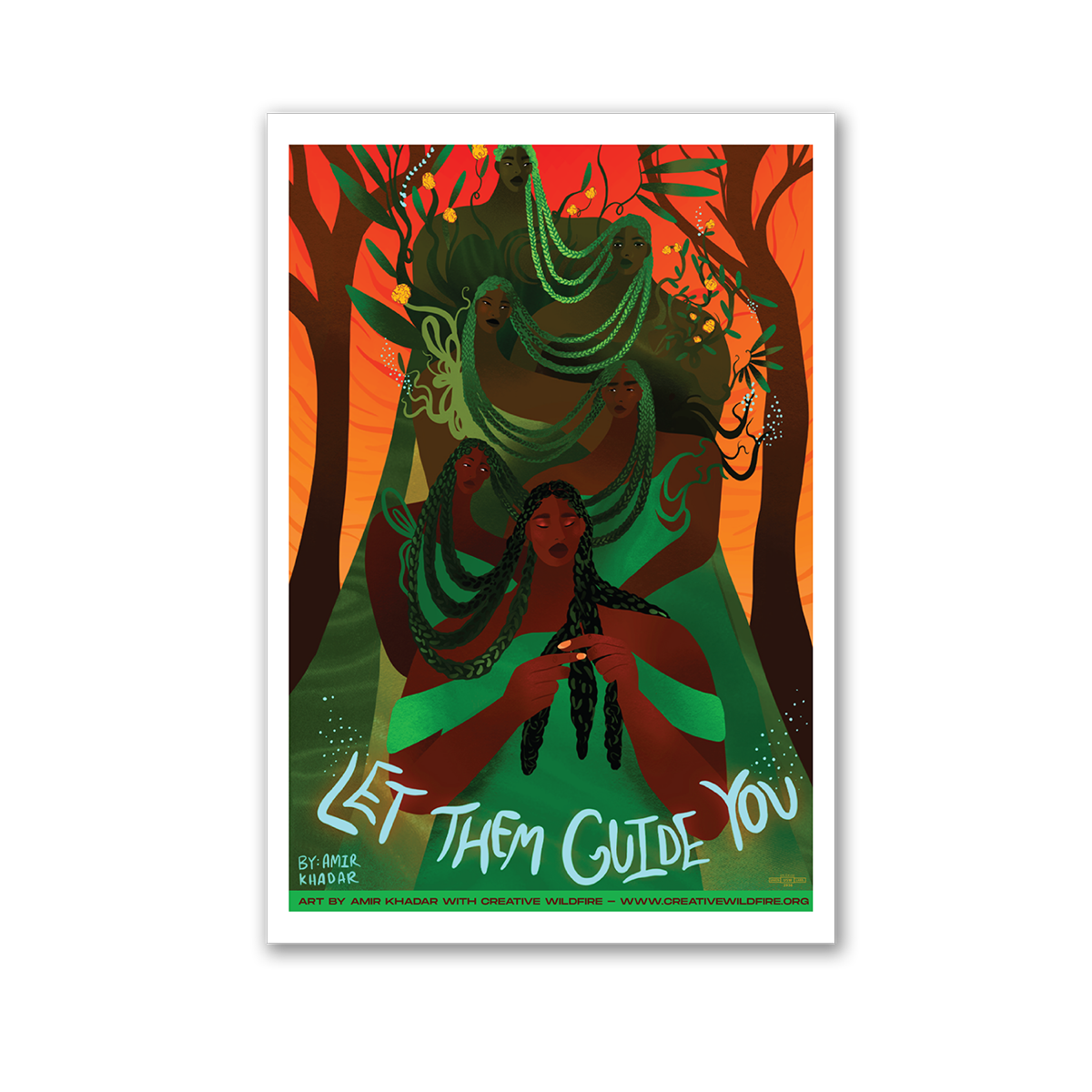 Creative Wildfire - Let Them Guide You Poster