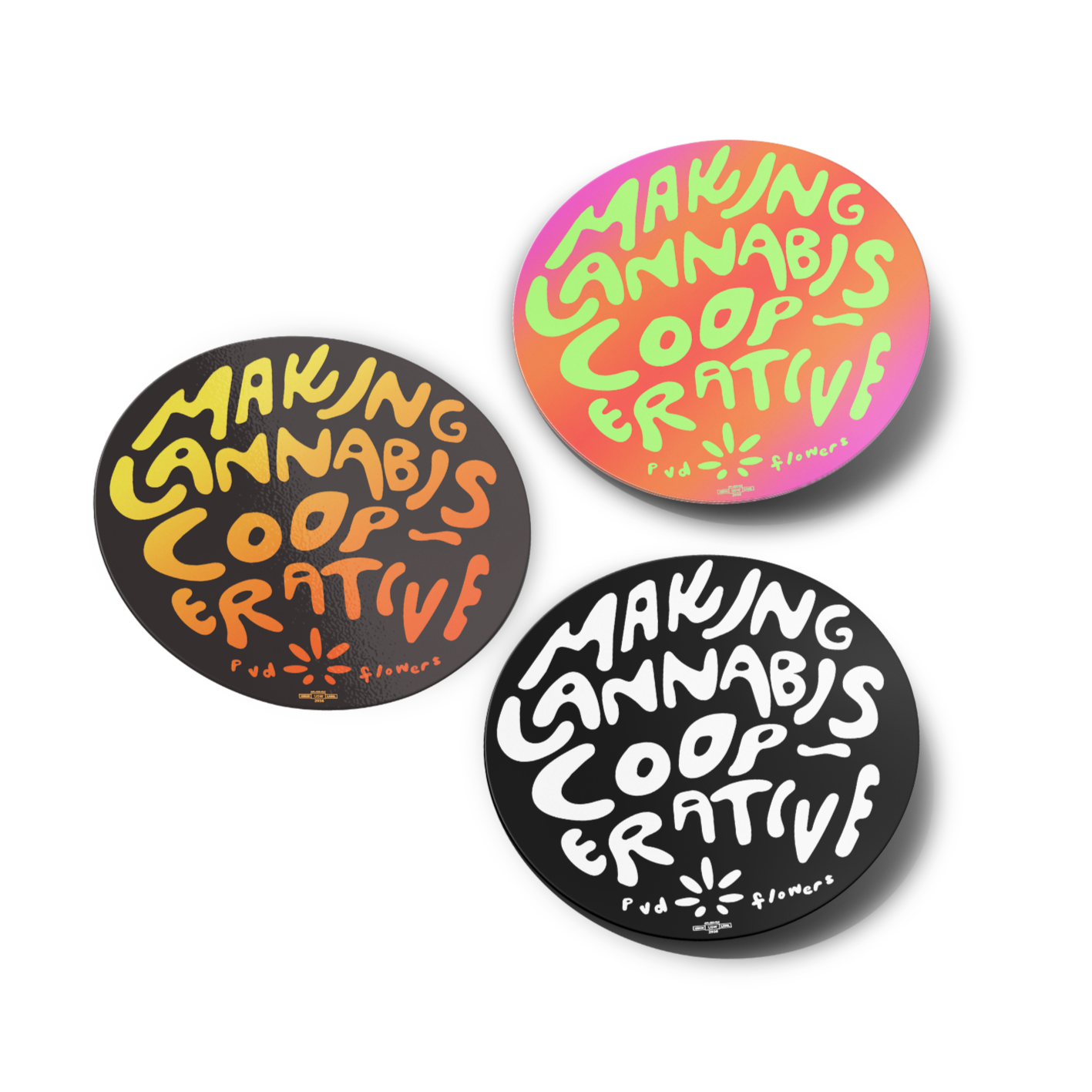 Making Cannabis Cooperative Sticker Pack