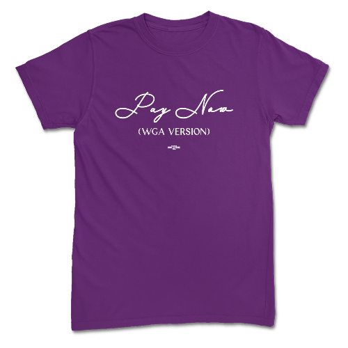 Speak Now x WGA shirt