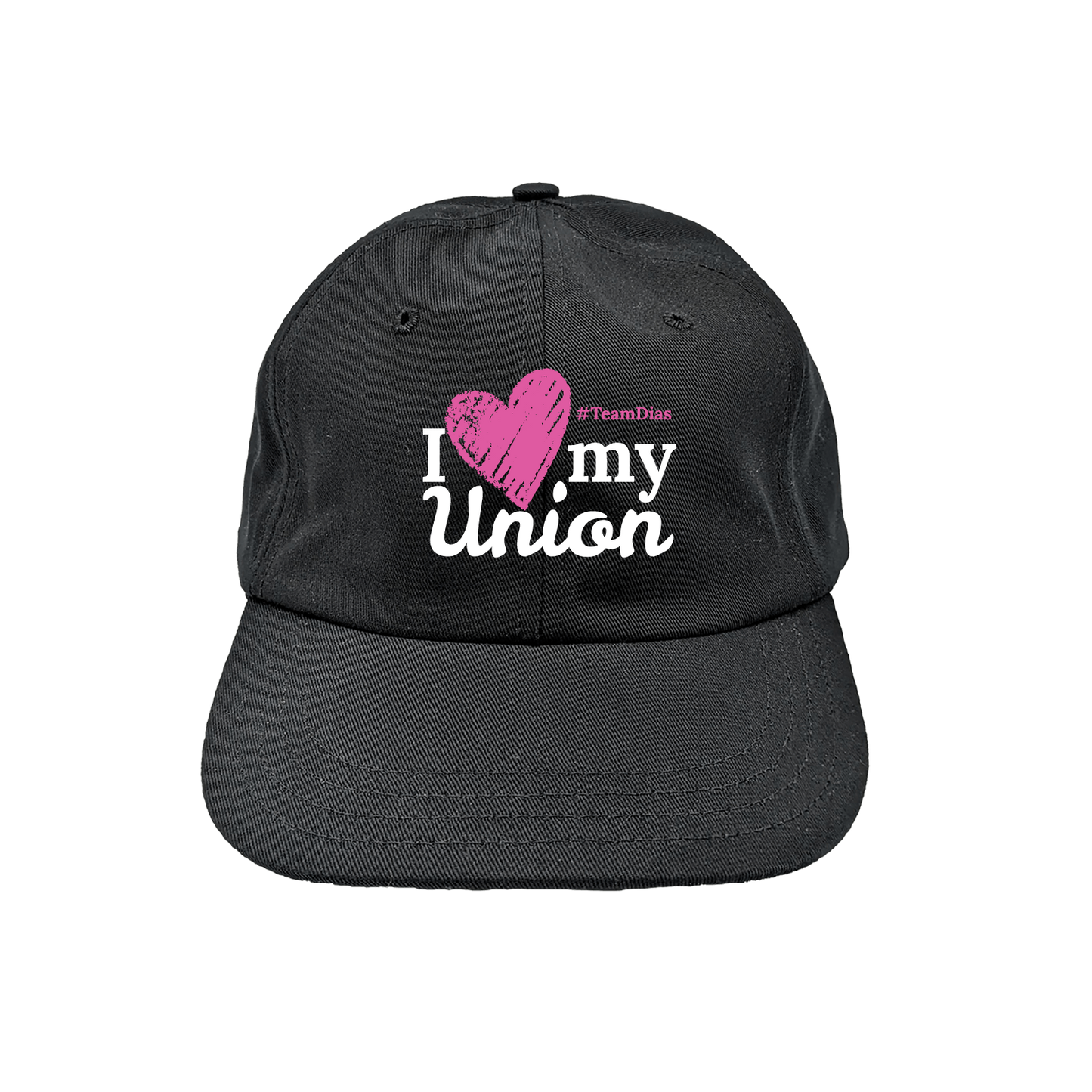 I ❤ My Union black hat
