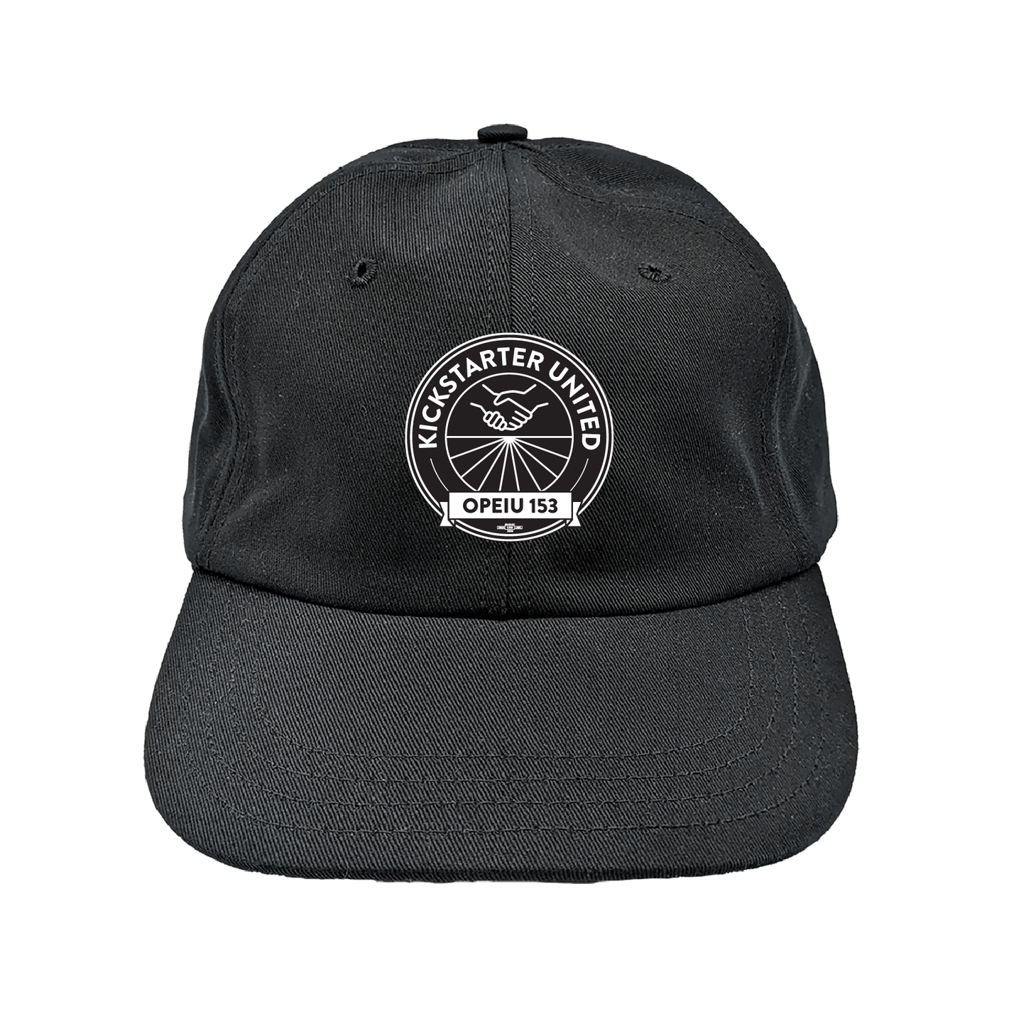 Kickstarter United Logo Black T-Shirt