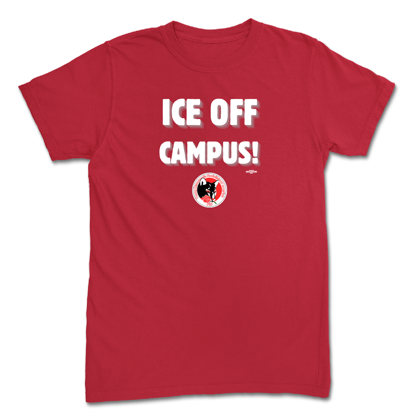 ICE Off Campus Red T-Shirt