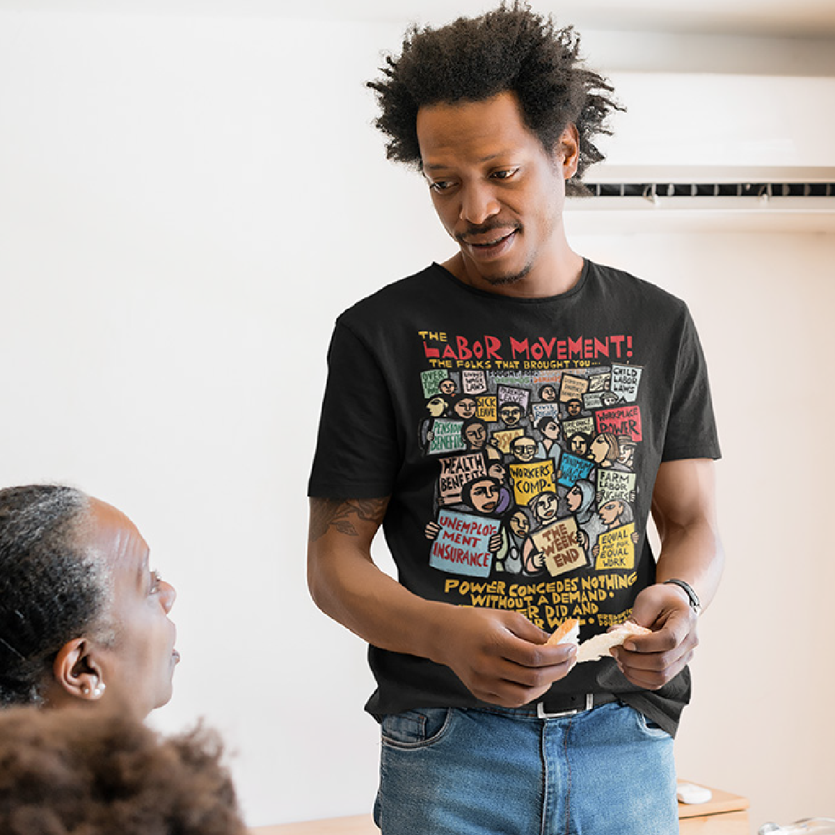 Labor Movement Weekend Black Unisex Tee