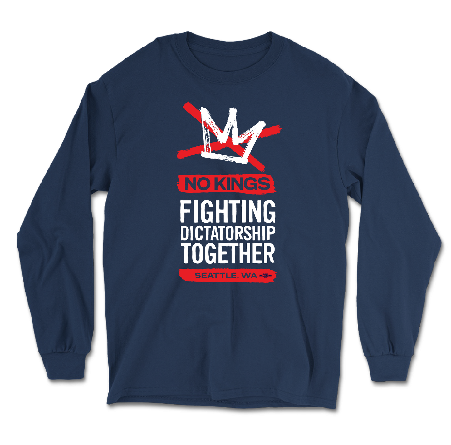 Fighting Dictatorship Together Long Sleeve T-Shirt