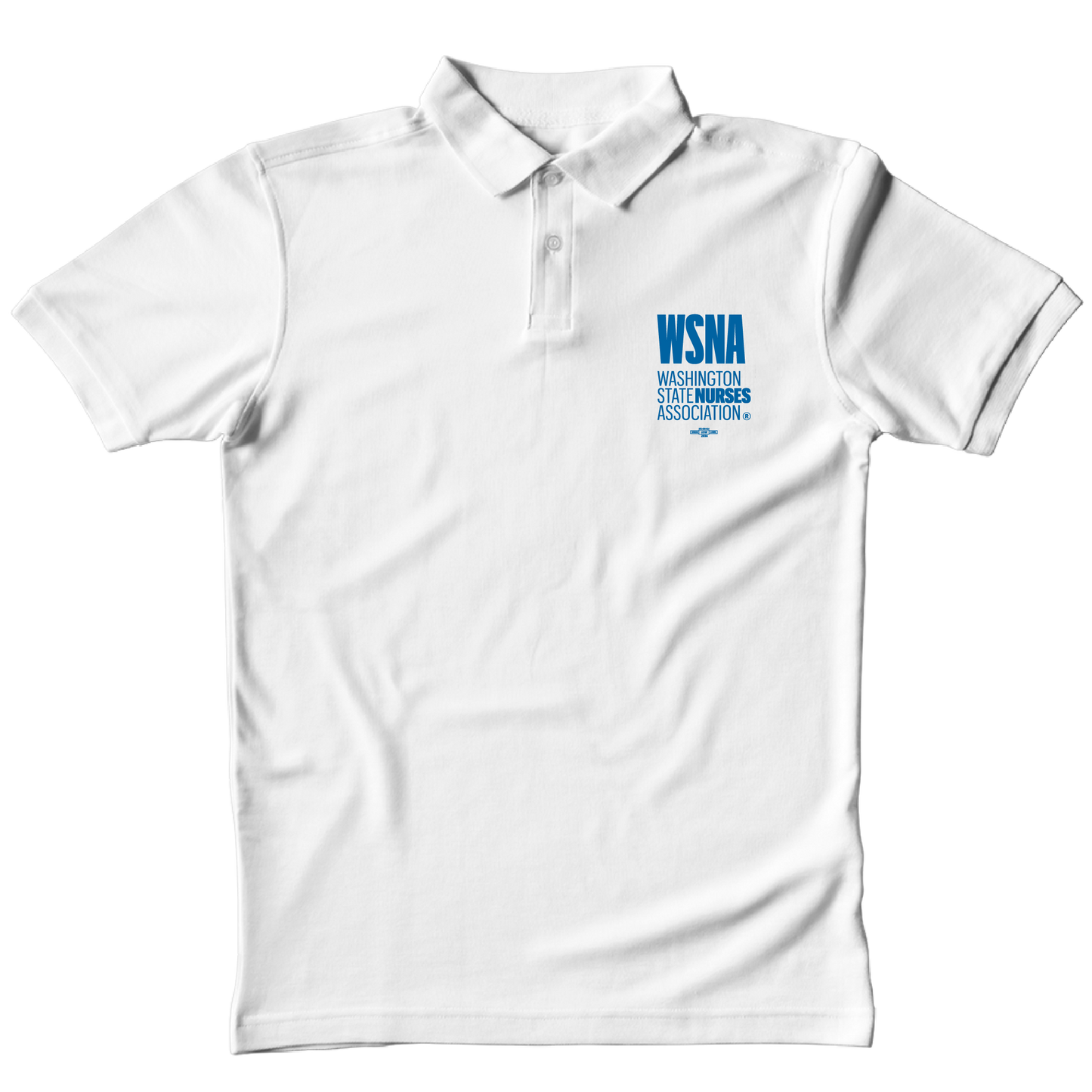 WSNA White Polo Shirt
