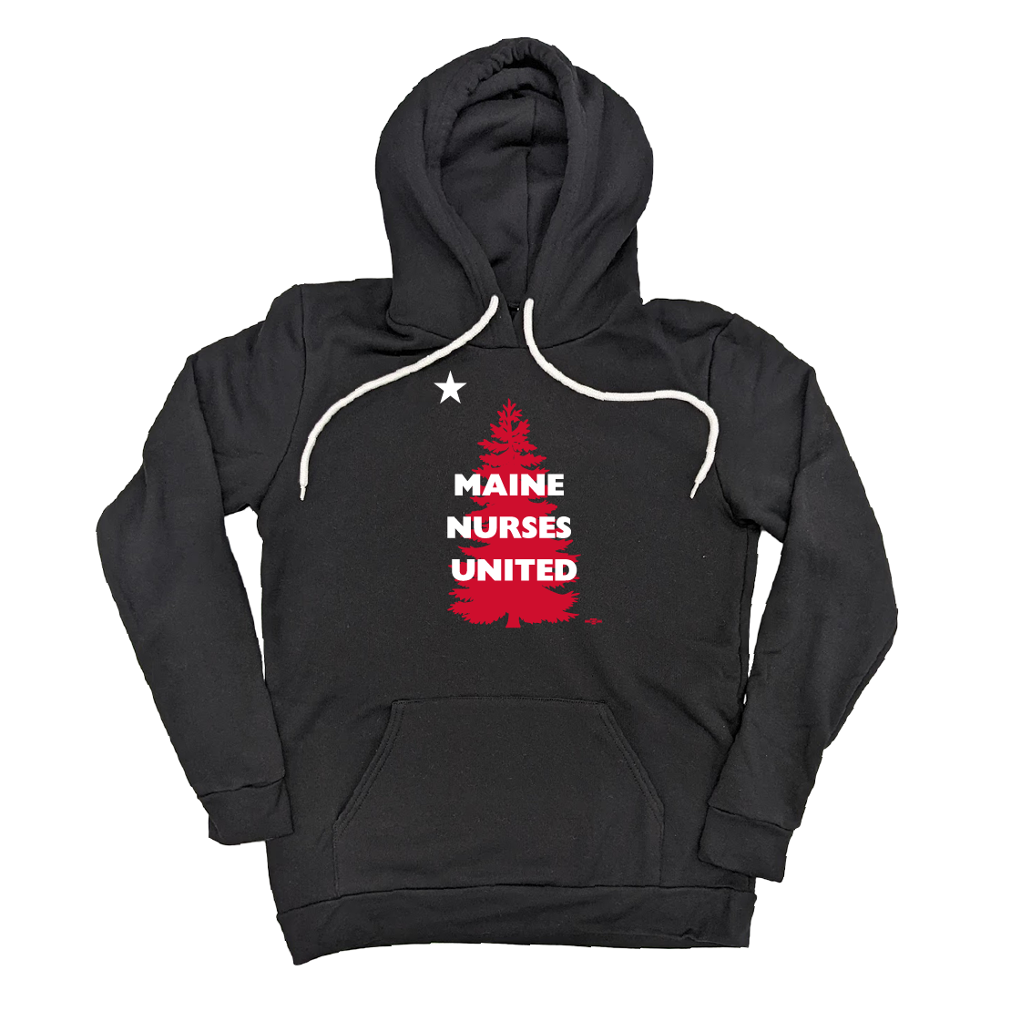 Maine Nurses United Black Pullover Hoodie