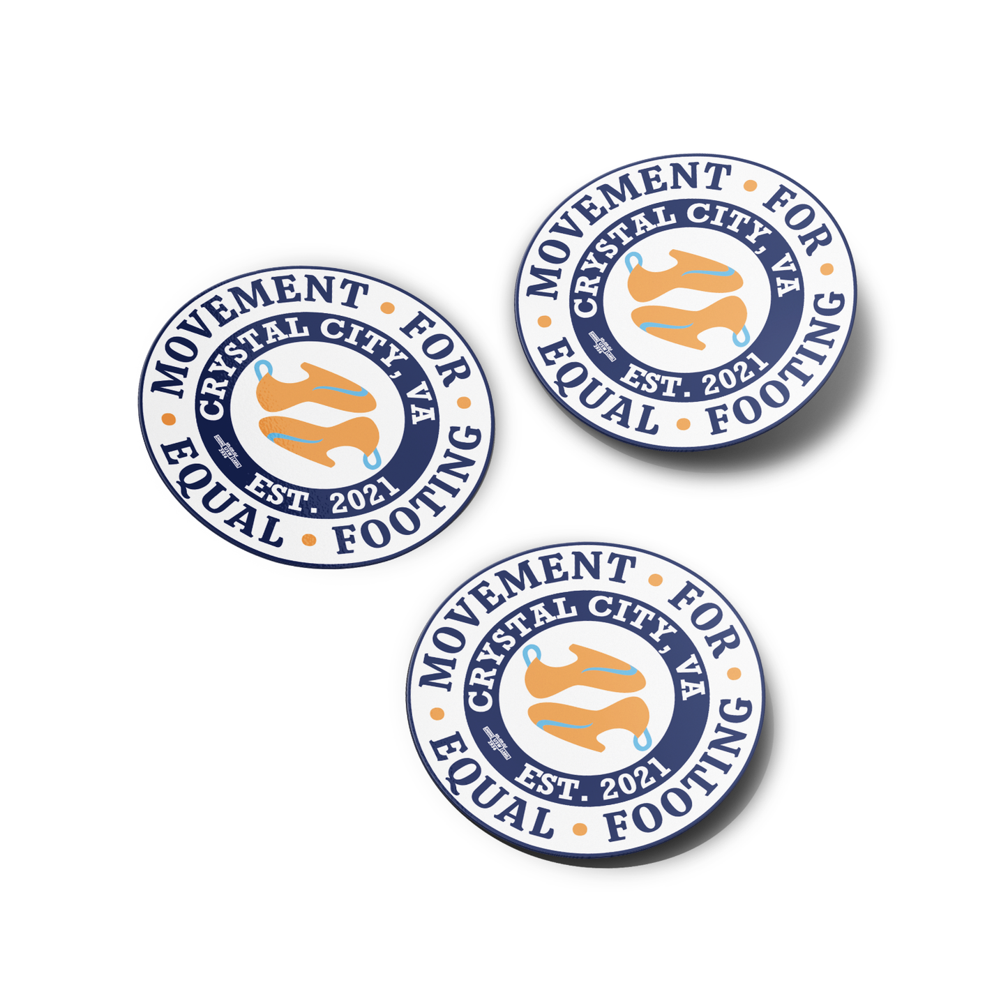 Movement For Equal Footing stickers