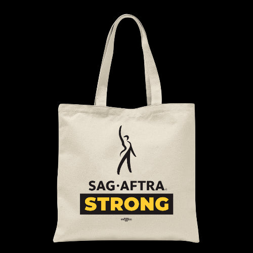 SAG AFTRA STRONG TOTE Shop Worx Printing Worker Owned Union