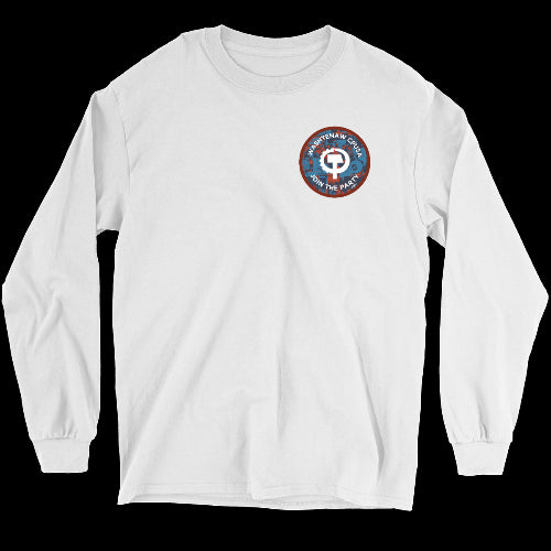 CPUSA Left Chest Round logo Long Sleeve tee