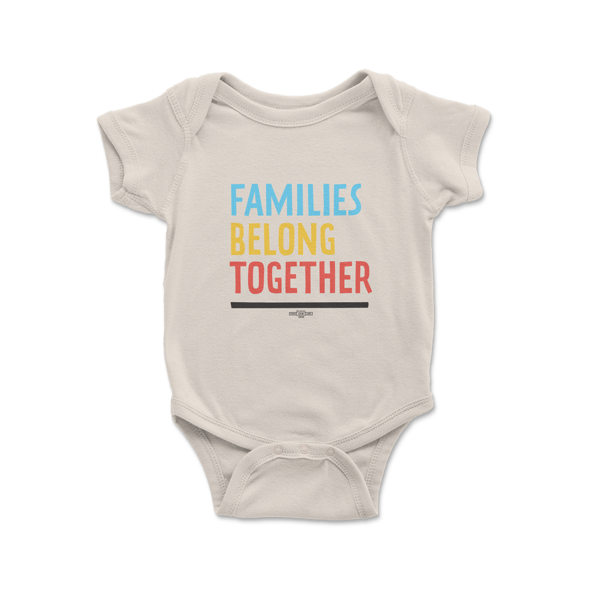 Families Belong Together - Logo Onesie