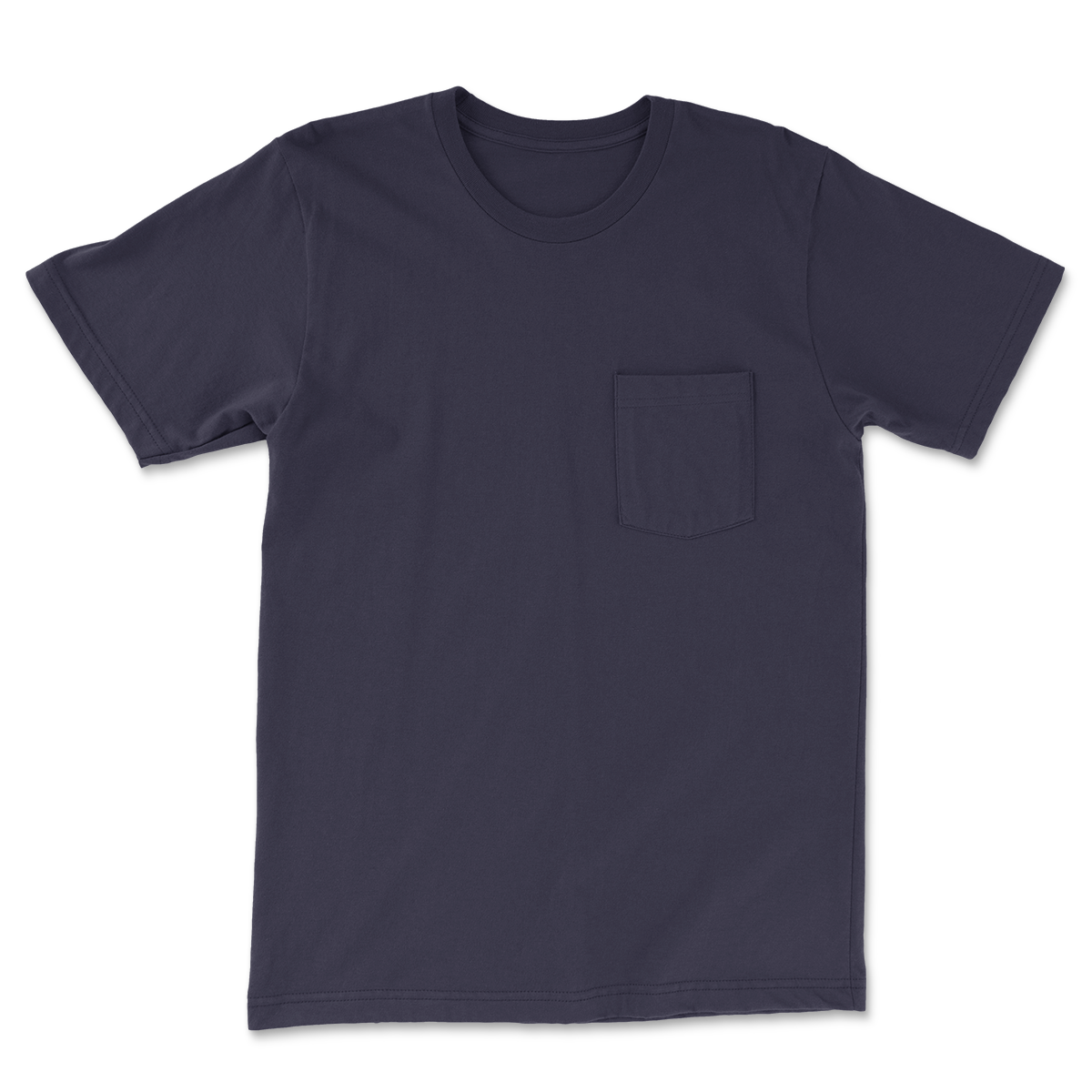 USA Made Navy Pocket T-Shirt