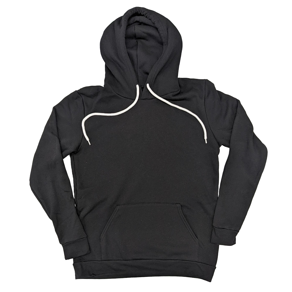 USA Made Black Hoodie Pullover