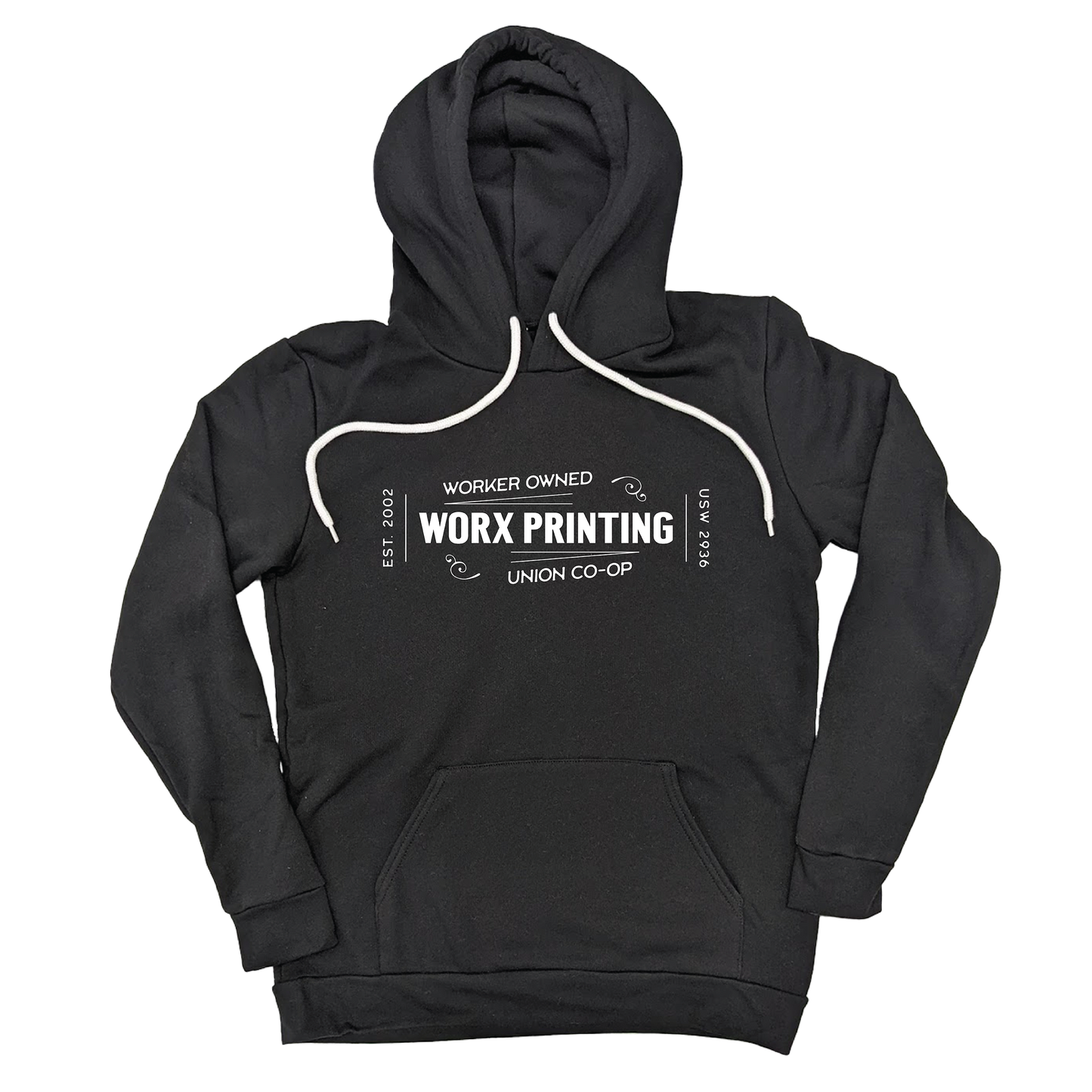 Black Pullover Hoodie