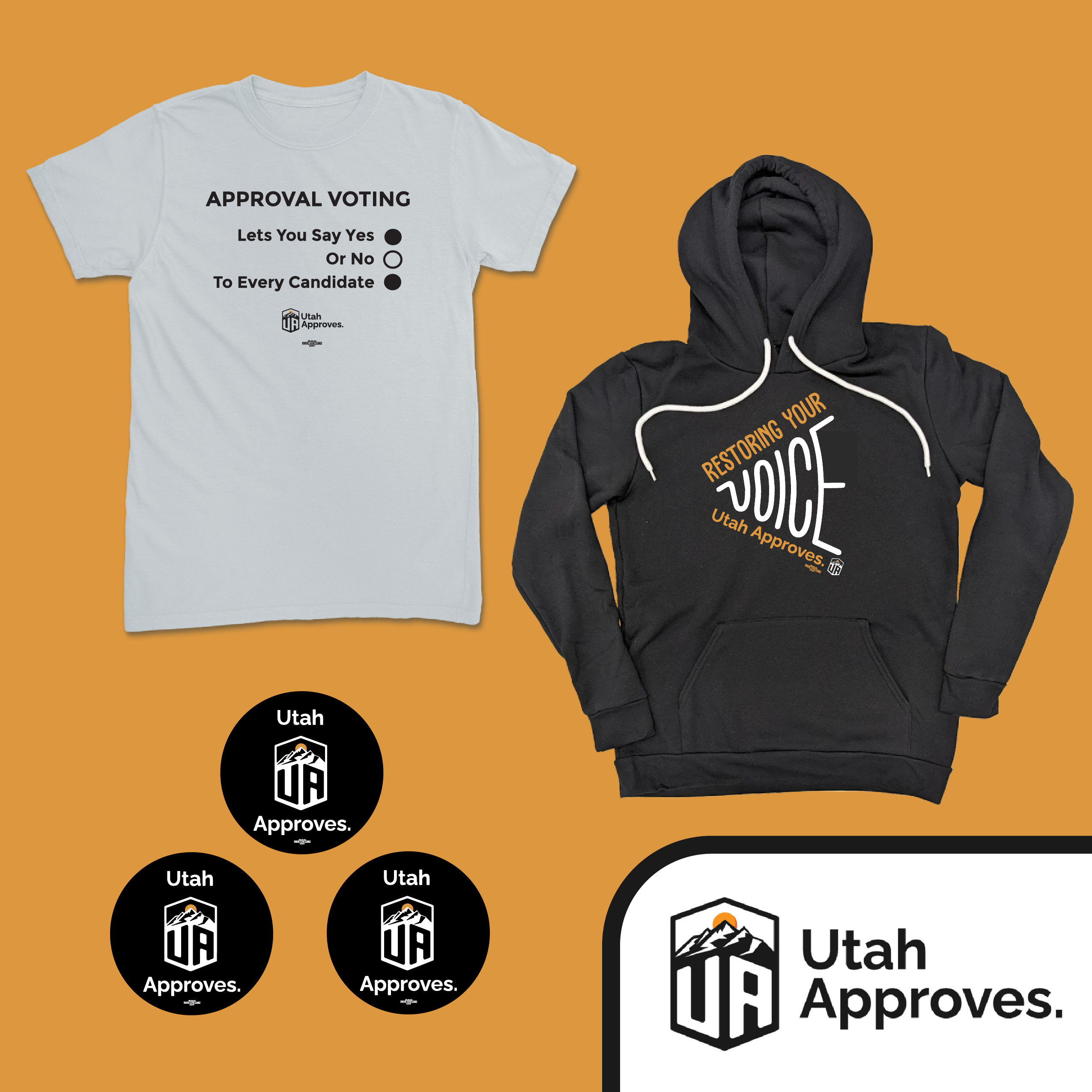 Utah Approves – Shop | Worx Printing - Worker Owned Union Co-op