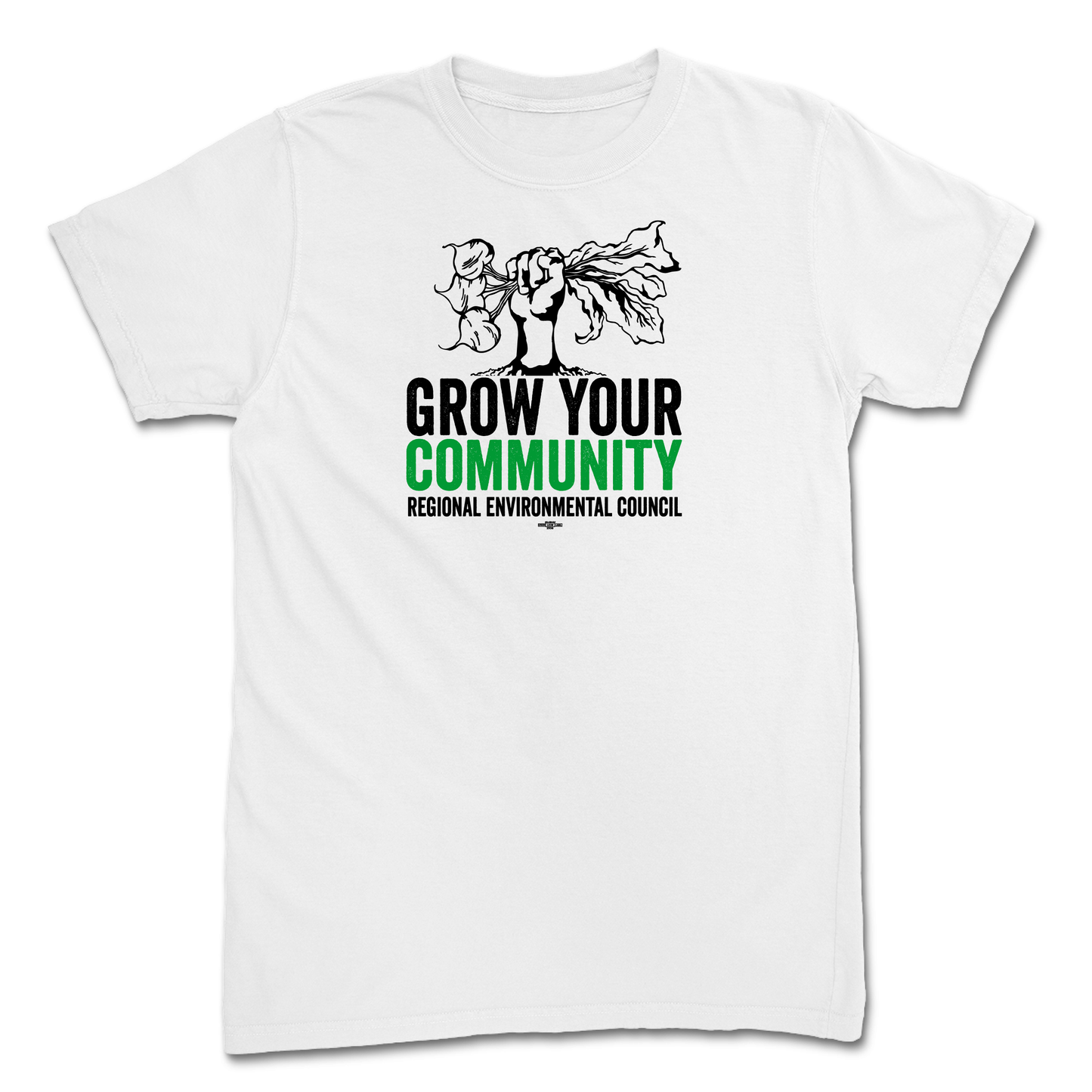Grow Your Community White Tee