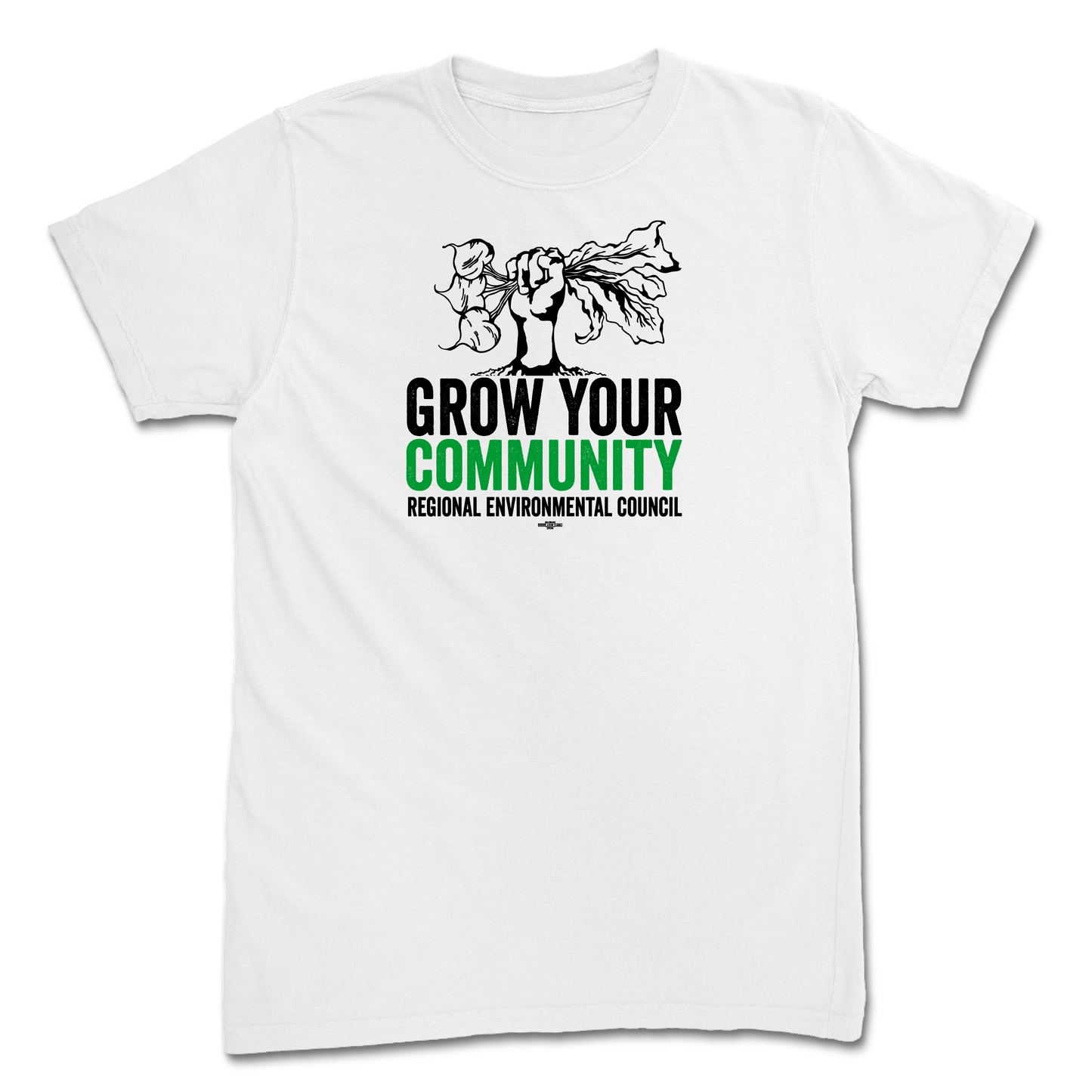 Grow Your Community White Tee