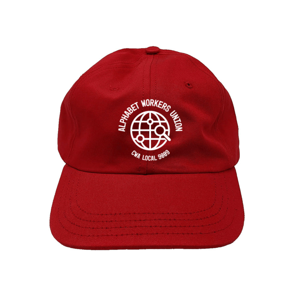 Alphabet Workers Union Red hat