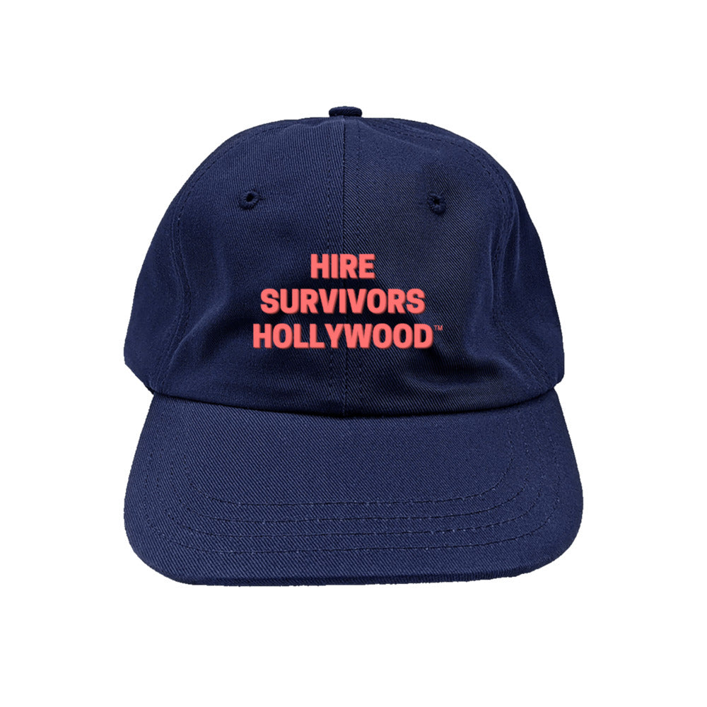 Hire Survivors Hollywood Navy Hat