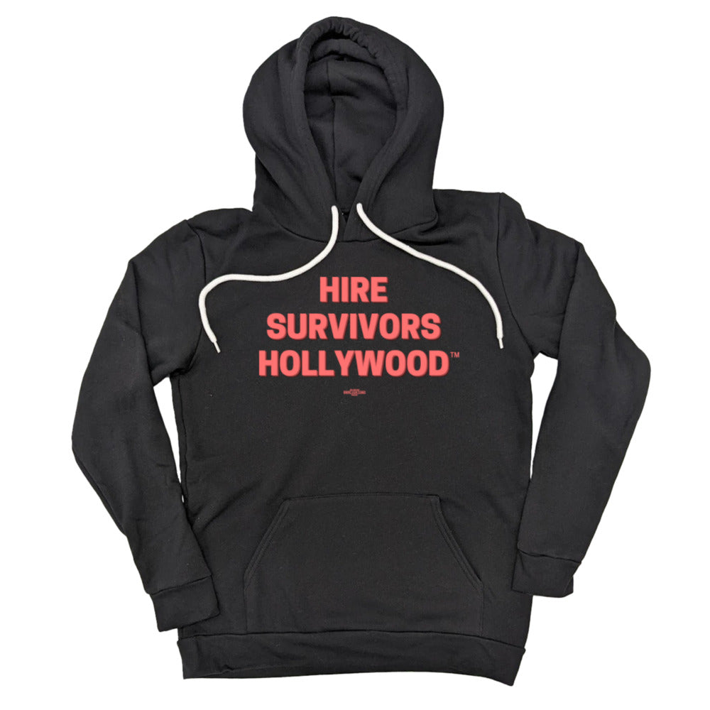 Hire Survivors Hollywood Black Hoodie