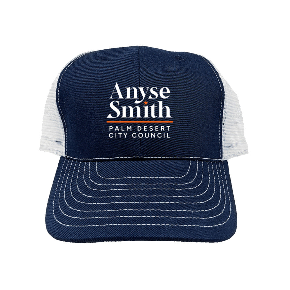 Navy Trucker Hat