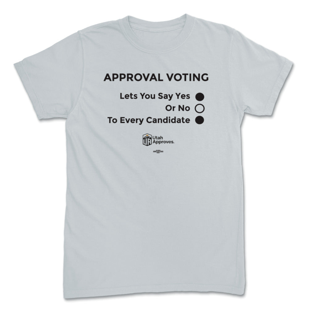 Approval Voting Platinum T-Shirt