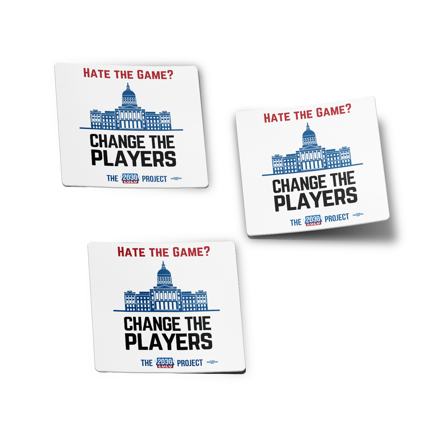 Hate The Game Change The Players Sticker Pack