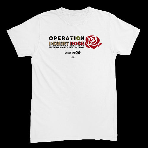 WXVET - Operation Desert Rose Gender Neutral White - test
