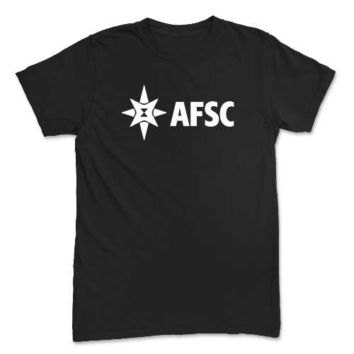 AFSC logo gender neutral tee