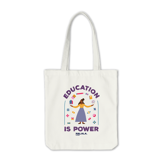 Education Is Power Tote
