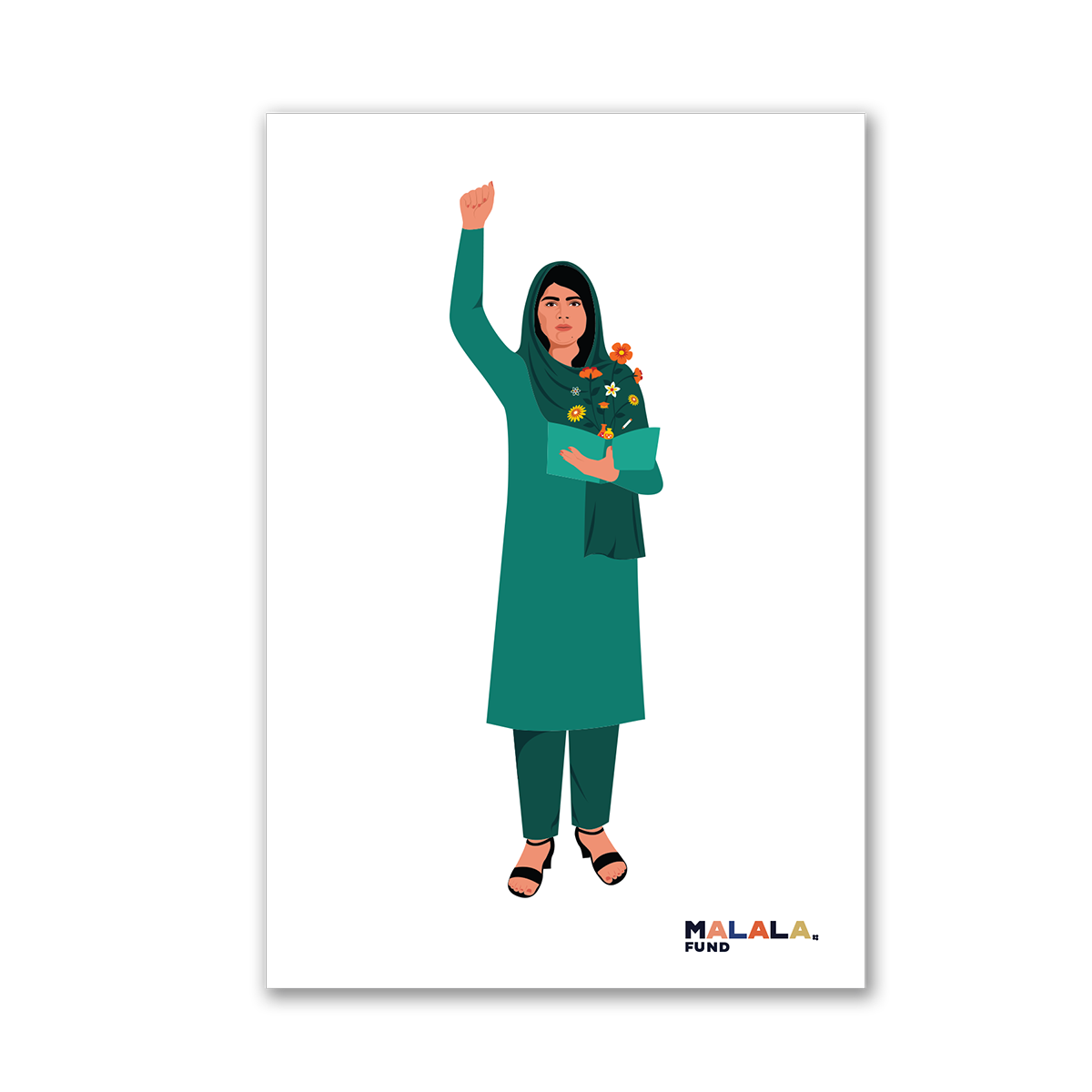 Stand With Malala Poster