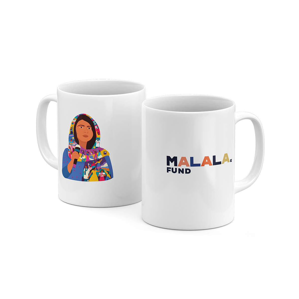 Malala Takes The Mic Mug