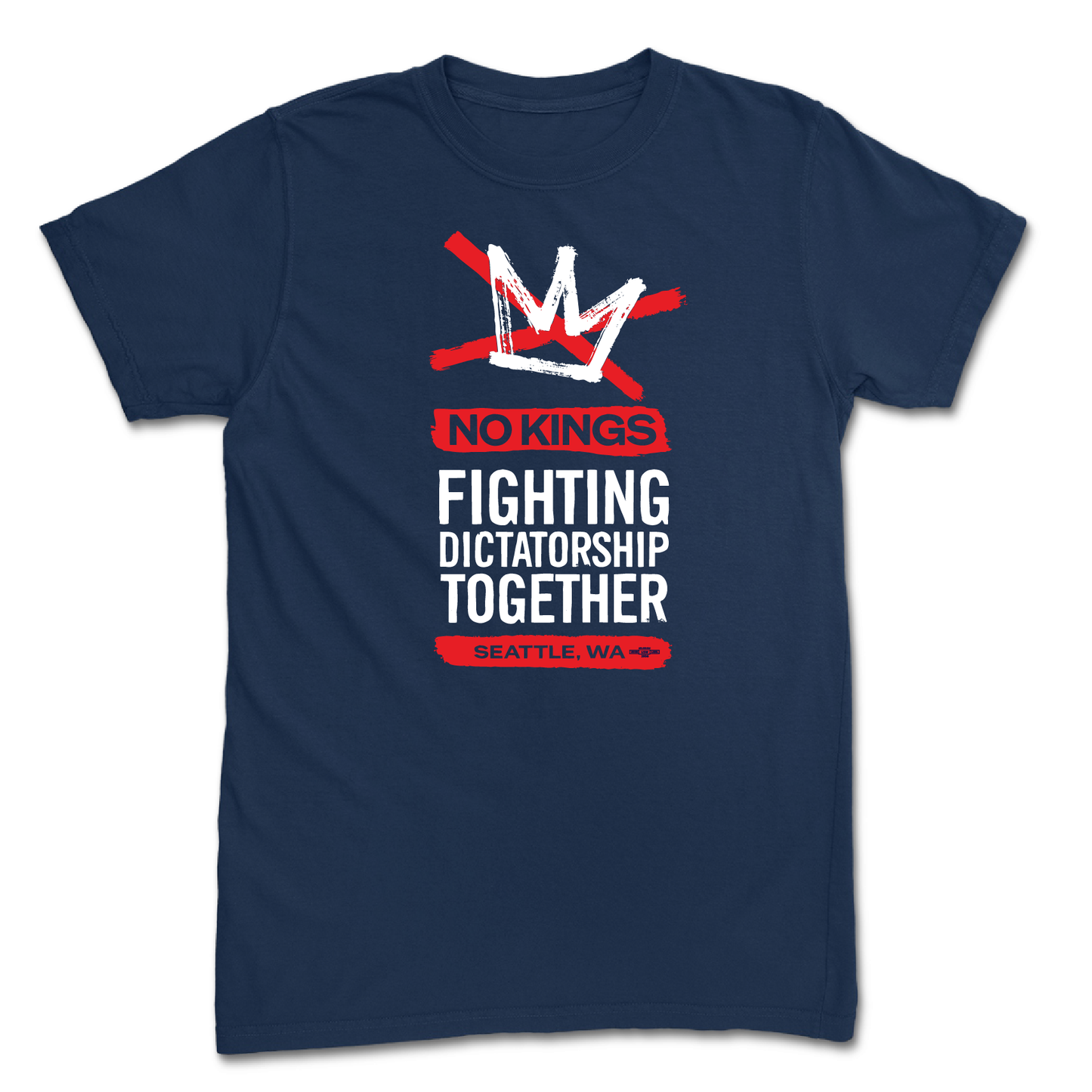 Fighting Dictatorship Together Short Sleeve T-Shirt
