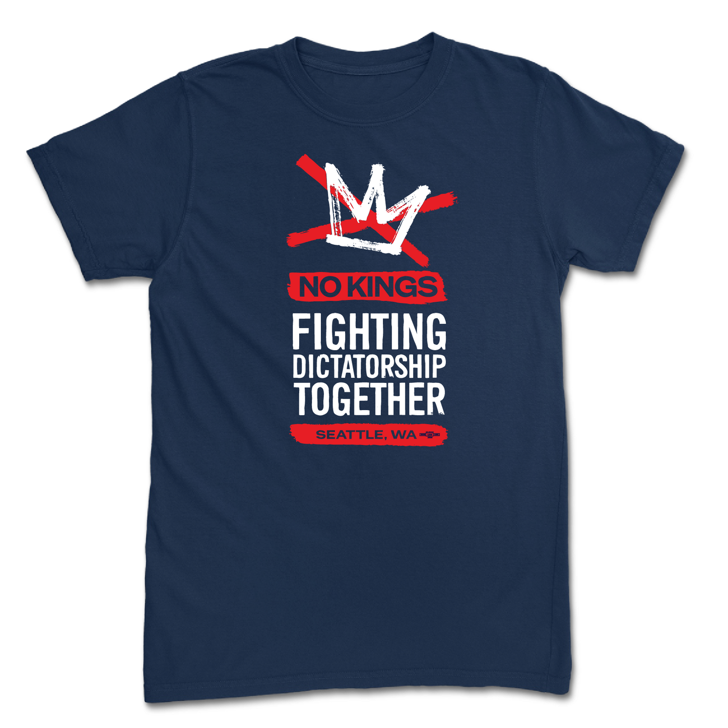 Fighting Dictatorship Together Short Sleeve T-Shirt