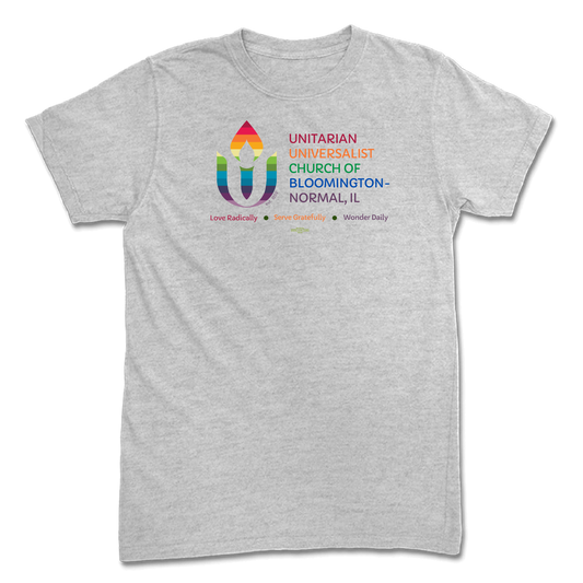 Rainbow Chalice logo Heather T-Shirt