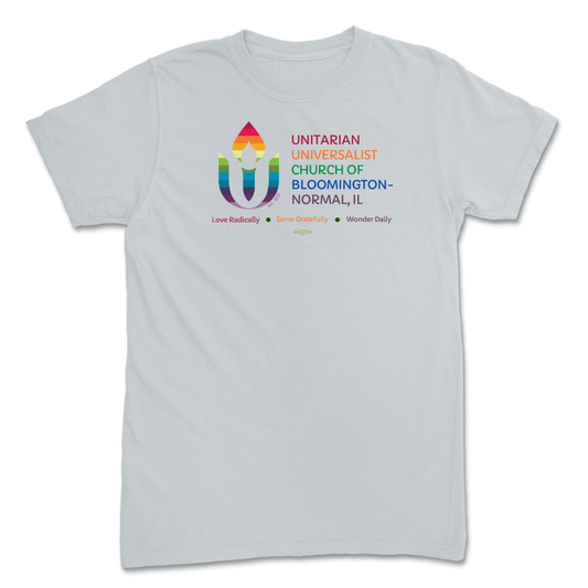 Rainbow Chalice logo Platinum T-Shirt