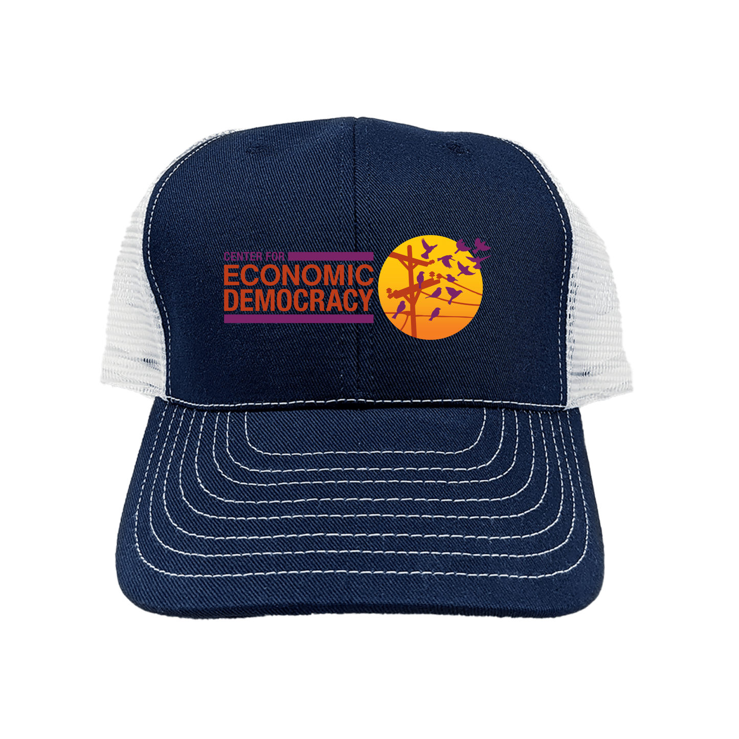 Center for Economic Democracy Logo Hat