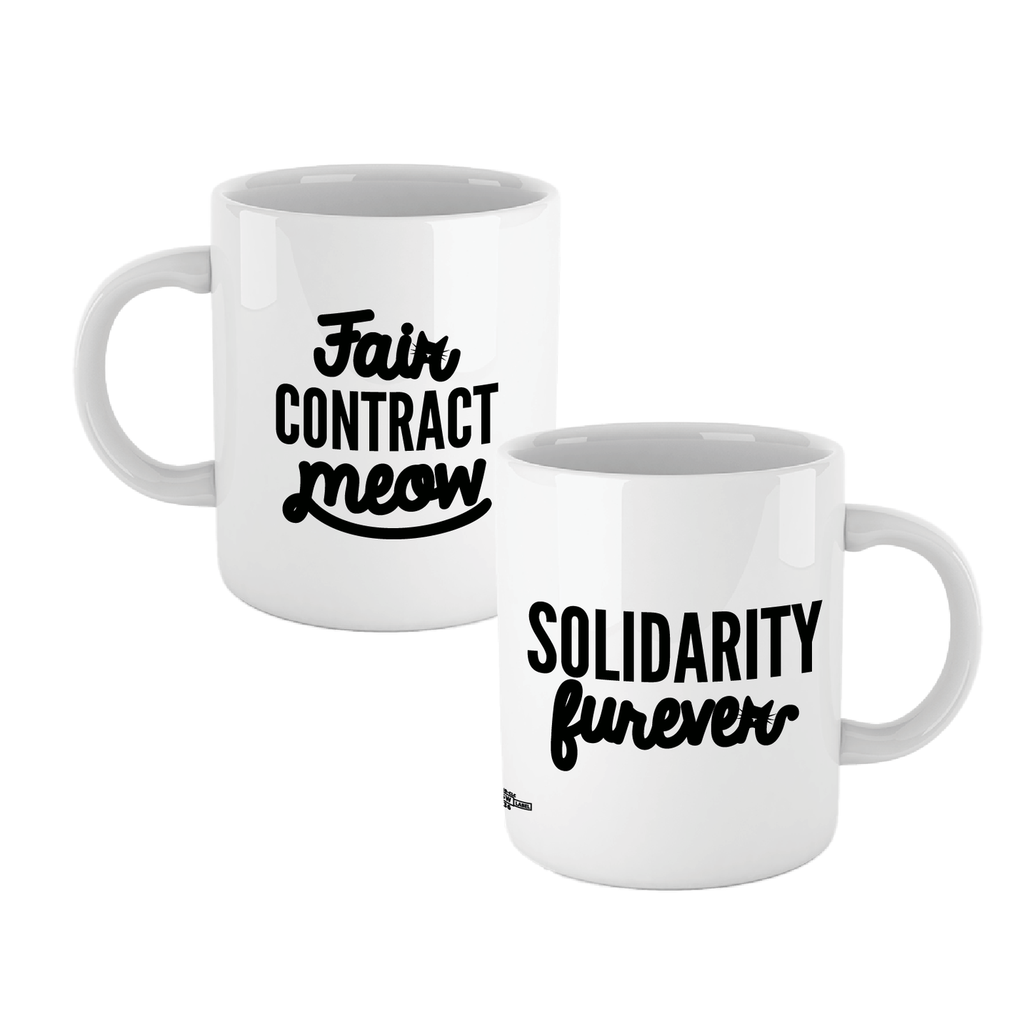 Fair Contract Meow/Solidarity Furever Mug