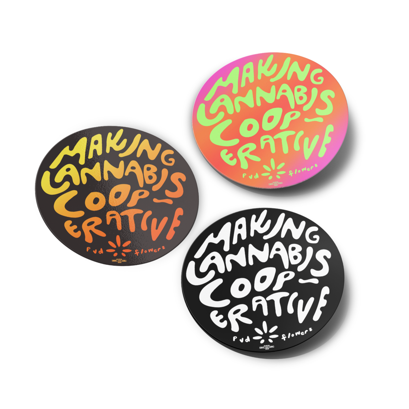 Making Cannabis Cooperative Sticker Pack