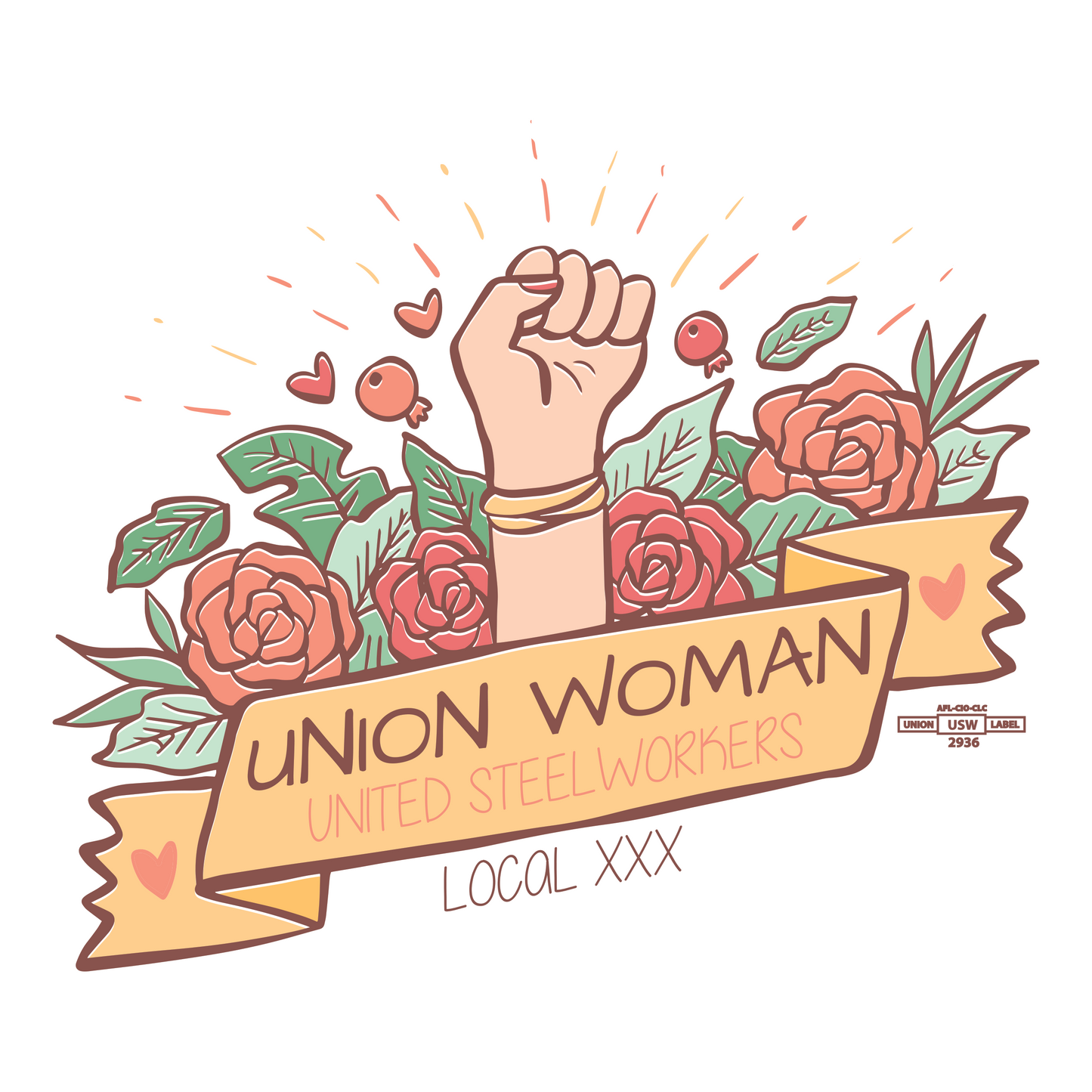 Hands Raised, Roses