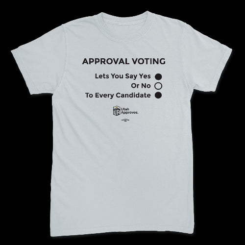 Approval Voting Platinum T-Shirt