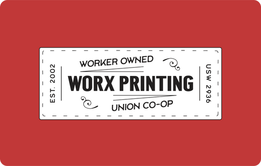 Worx Printing Digital Gift Card