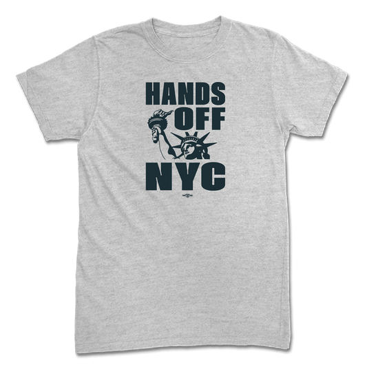 Hands Off NYC Heather T-Shirt