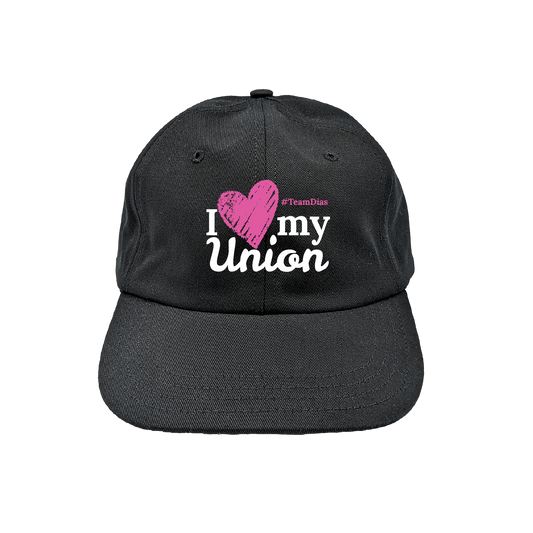 I ❤ My Union black hat