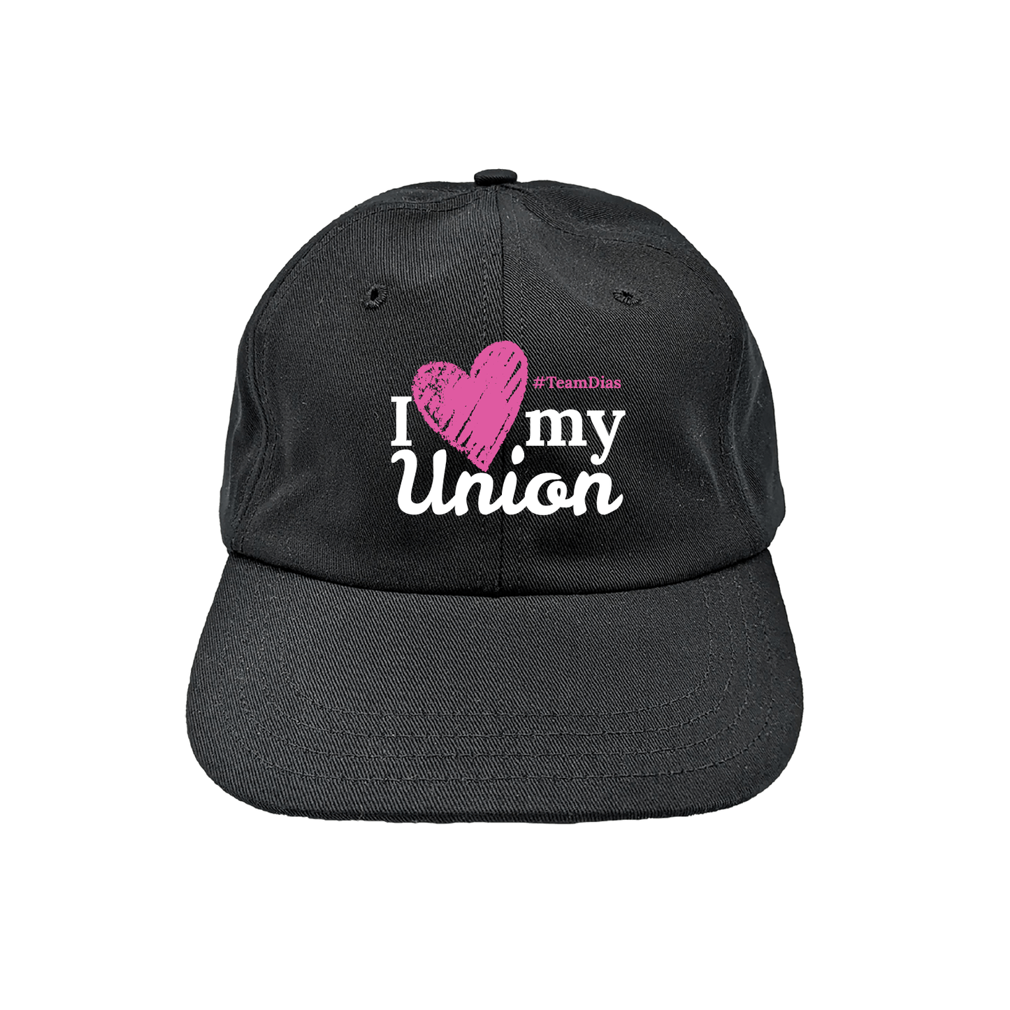 I ❤ My Union black hat