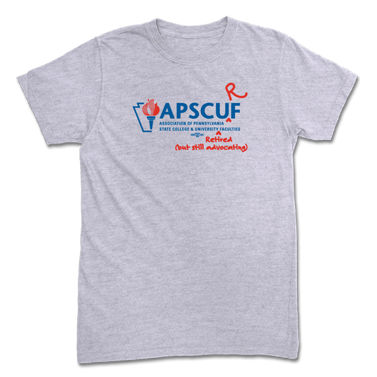 APSCURF design on heather T-Shirt
