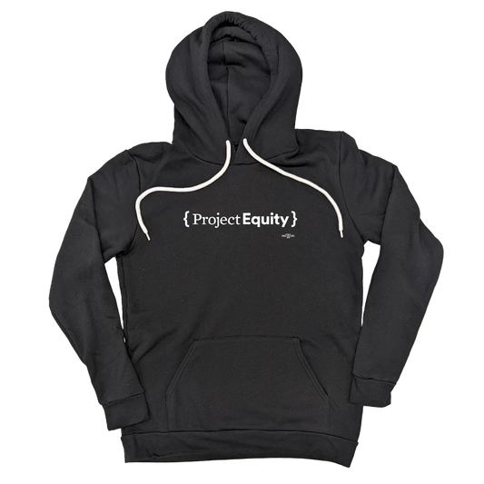 Project Equity Black Pullover Hoodie