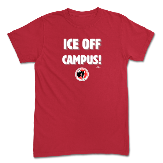 ICE Off Campus Red T-Shirt