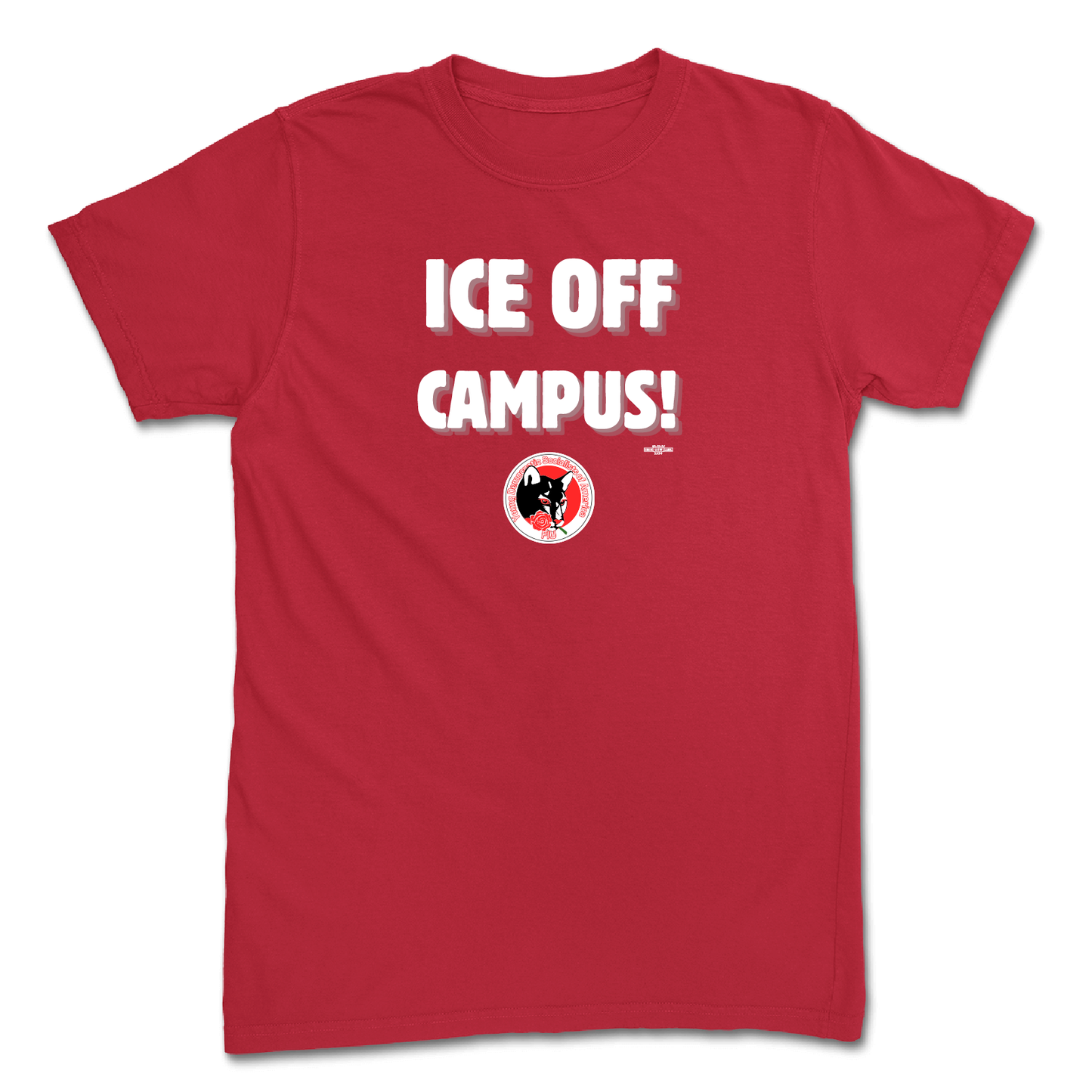 ICE Off Campus Red T-Shirt